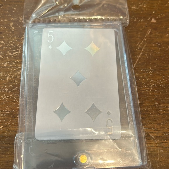 Joy Dior Playing Single Card 5 of Diamonds 💎 - Picture 2 of 3